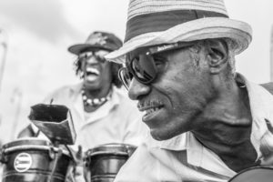 Cuba, Havanna, El Cuarto de Tula, two merry musicians, Cuba, Havanna, El Cuarto de Tula, two merry musicians,